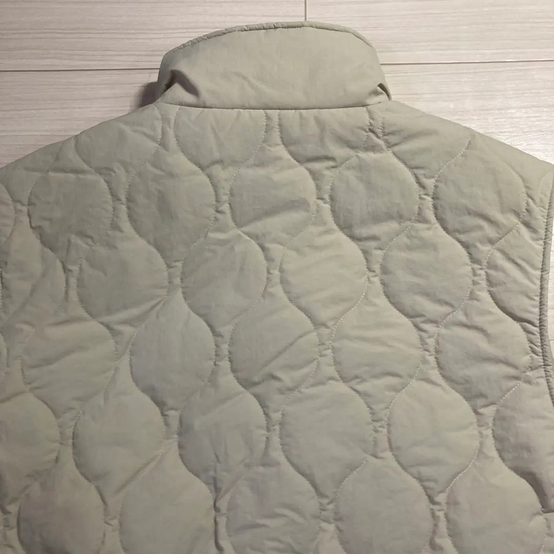 [New] Nozomi Shimamura Quilted Vest M Off-White