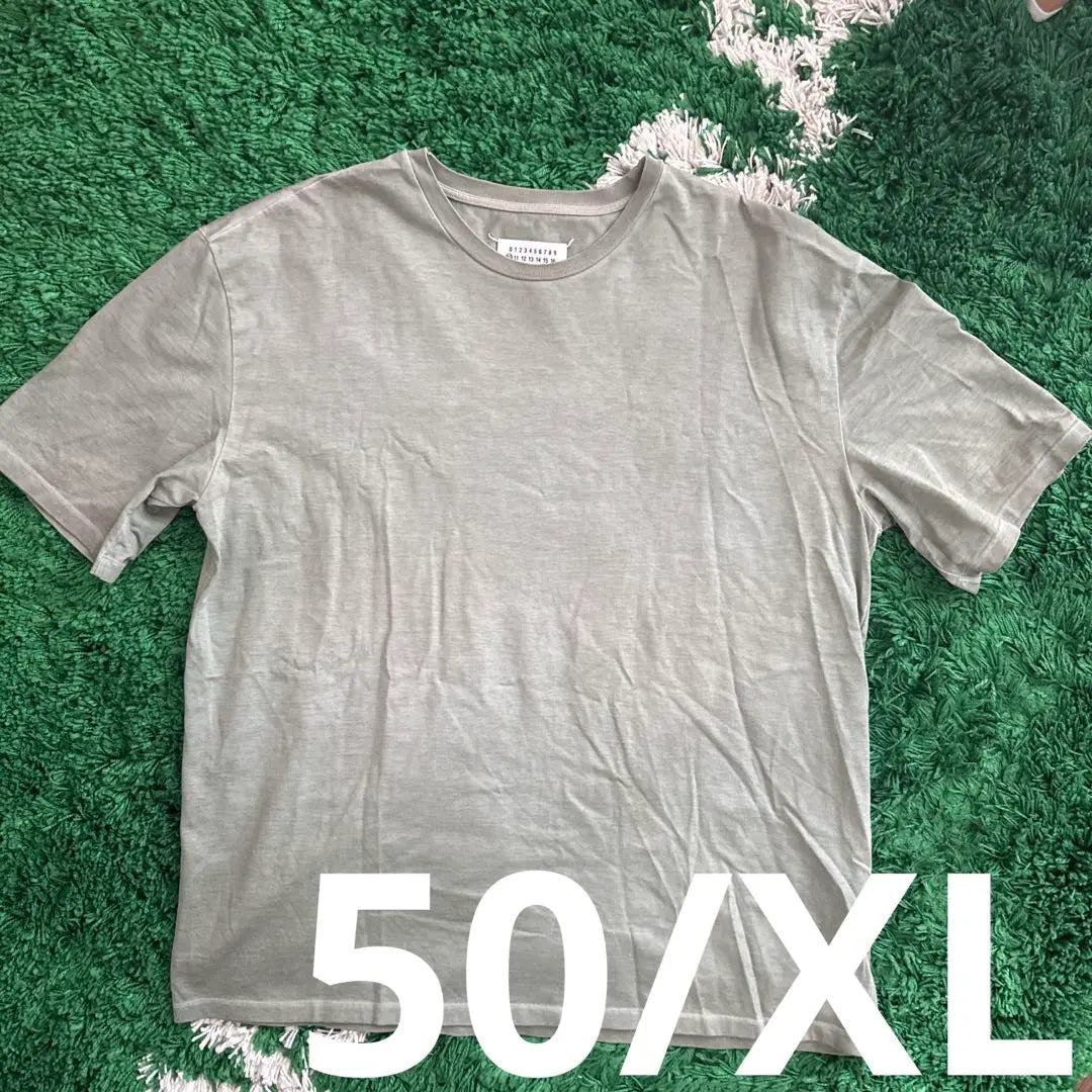 50/XL size Maison Margiela T -shirt Green | 50/XLサイズ　メゾンマルジェラ　Tシャツ　グリーン