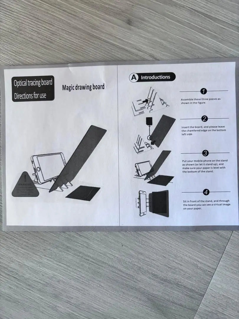 Drawing Tracing Pad Portable Optical Draw-in