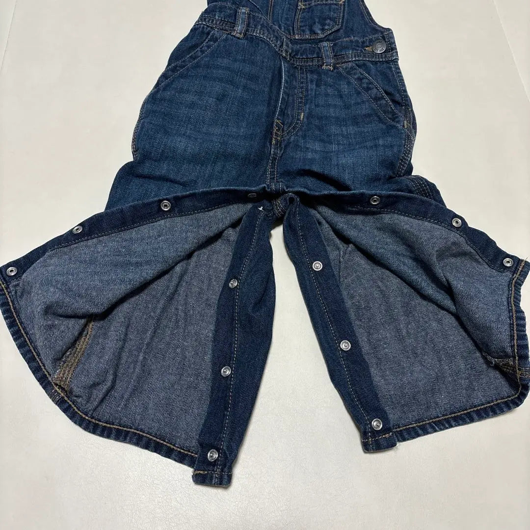 Gap baby denim overalls