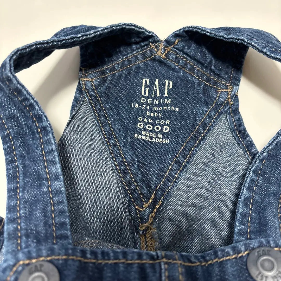 Gap baby denim overalls