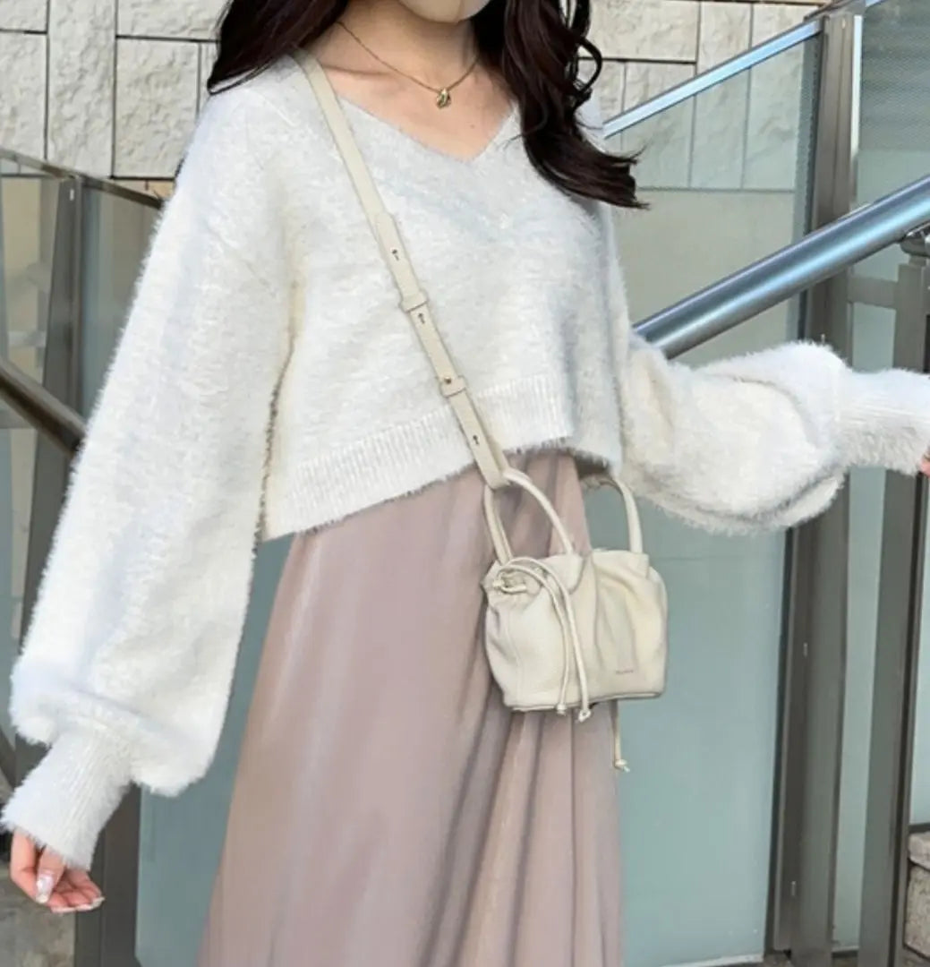 GRL light -colored top set knit sweatshirt | GRL　淡色トップスセット　ニット　スウェット