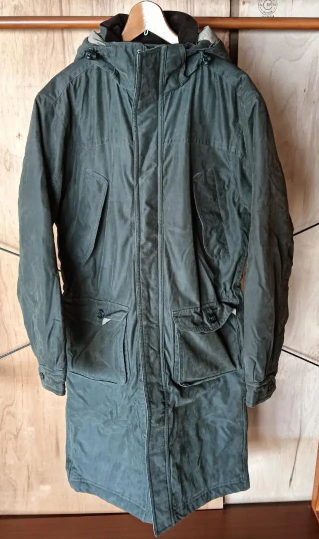 L.L.Bean Mod Coat with Hood Coat Old Logo