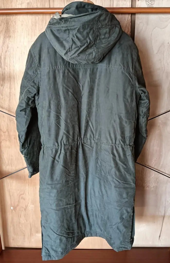 L.L.Bean Mod Coat with Hood Coat Old Logo