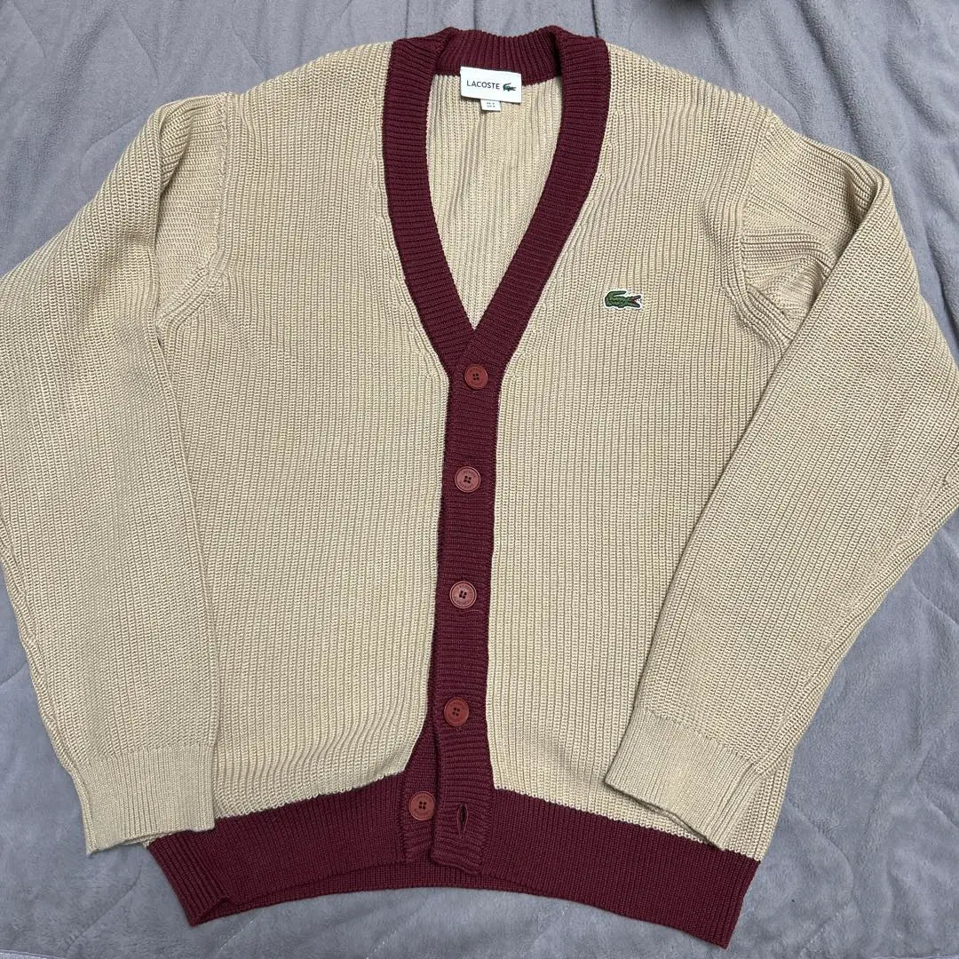 Beautiful condition Lacoste cardigan L