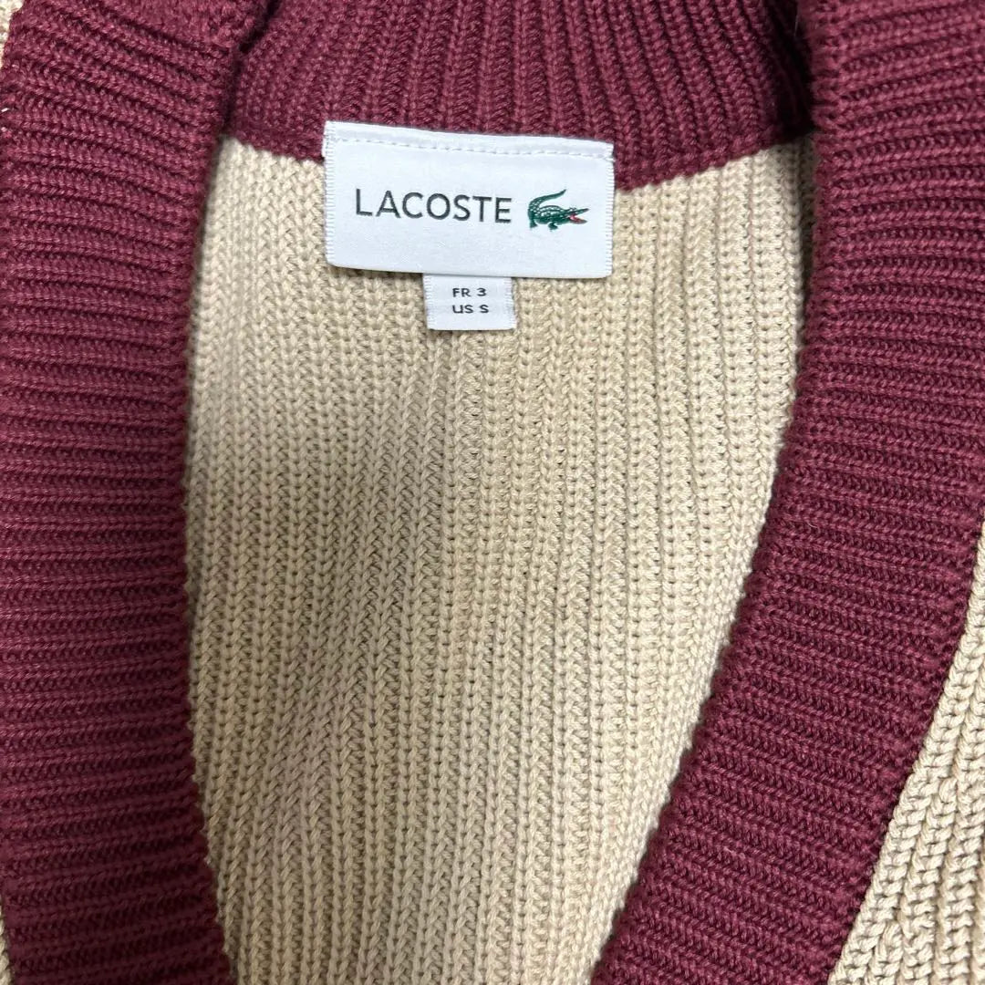 Beautiful condition Lacoste cardigan L