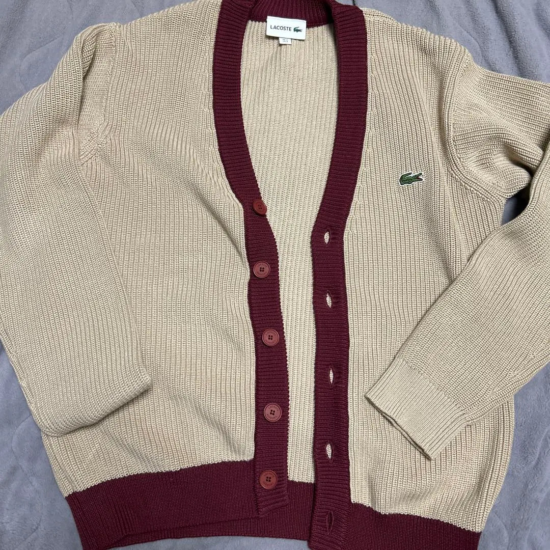 Beautiful condition Lacoste cardigan L