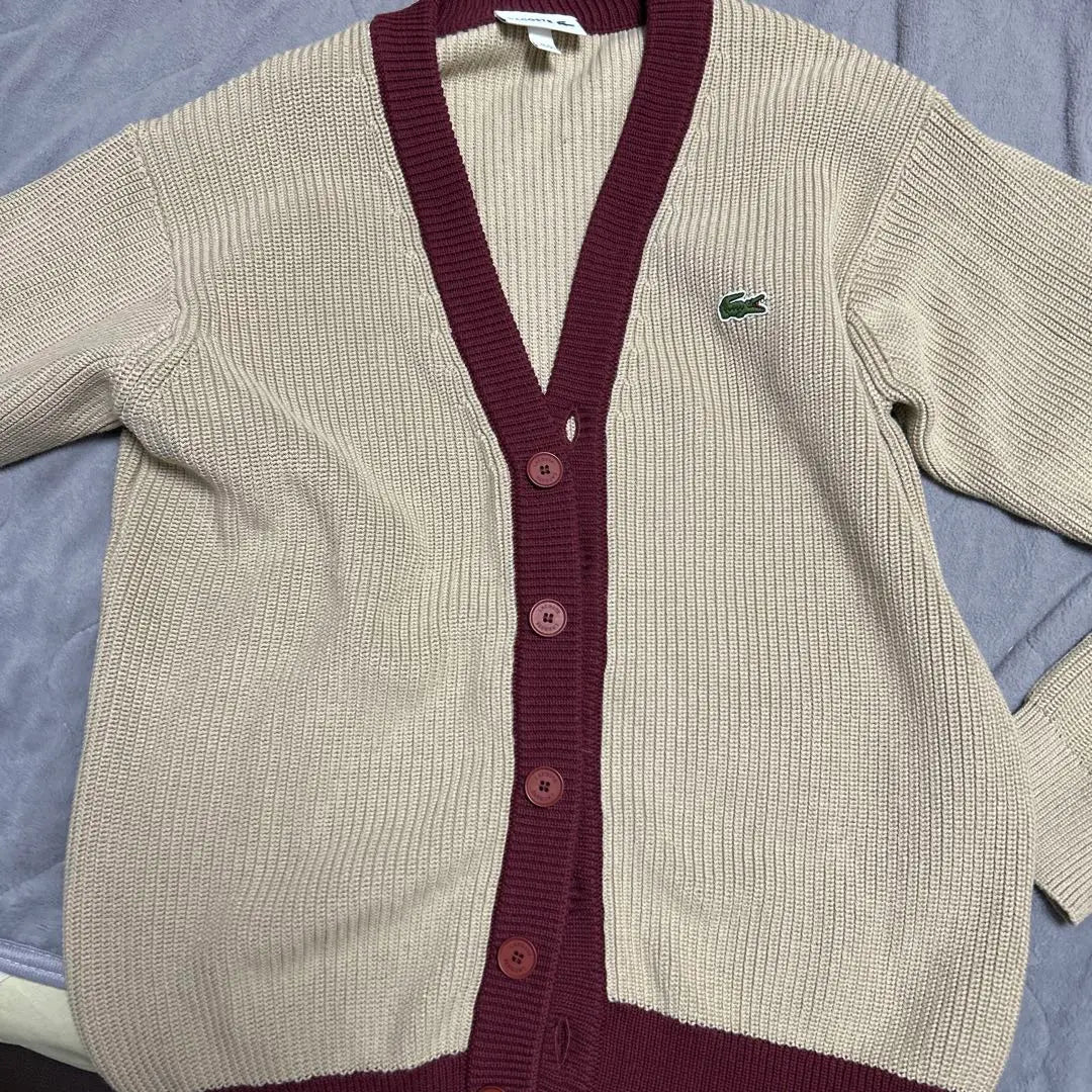 Beautiful condition Lacoste cardigan L