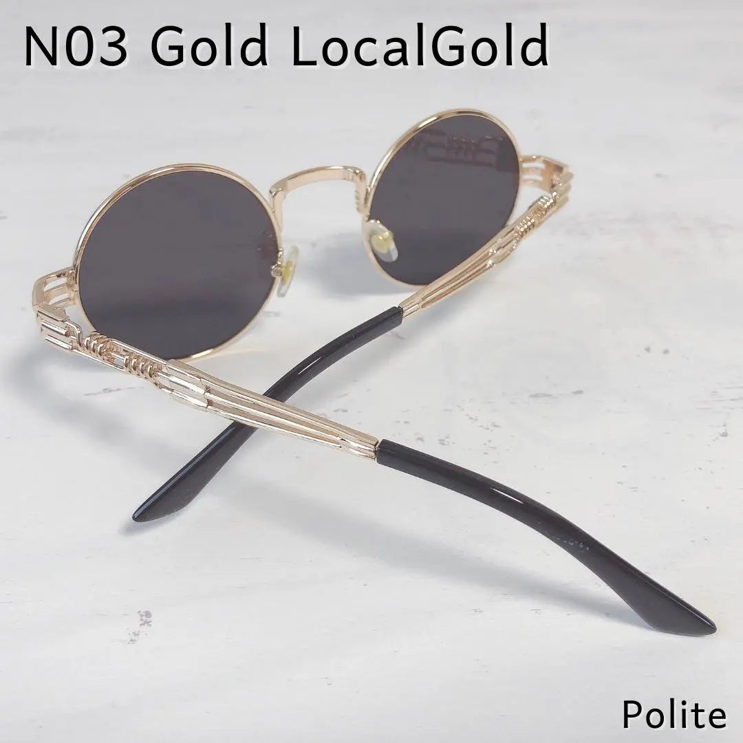 [Women's] Round sunglasses, round design, UV protection