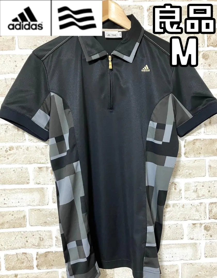 [Within 24 hours/anonymous delivery] Adidas Golf Men's Short Sleeve Polo Shirt M Size