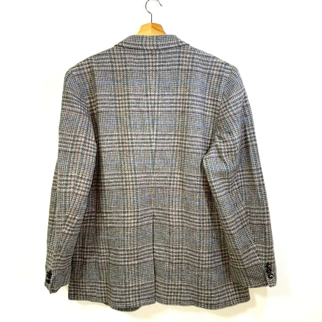 90s Vintage Pendron check tailored jacket