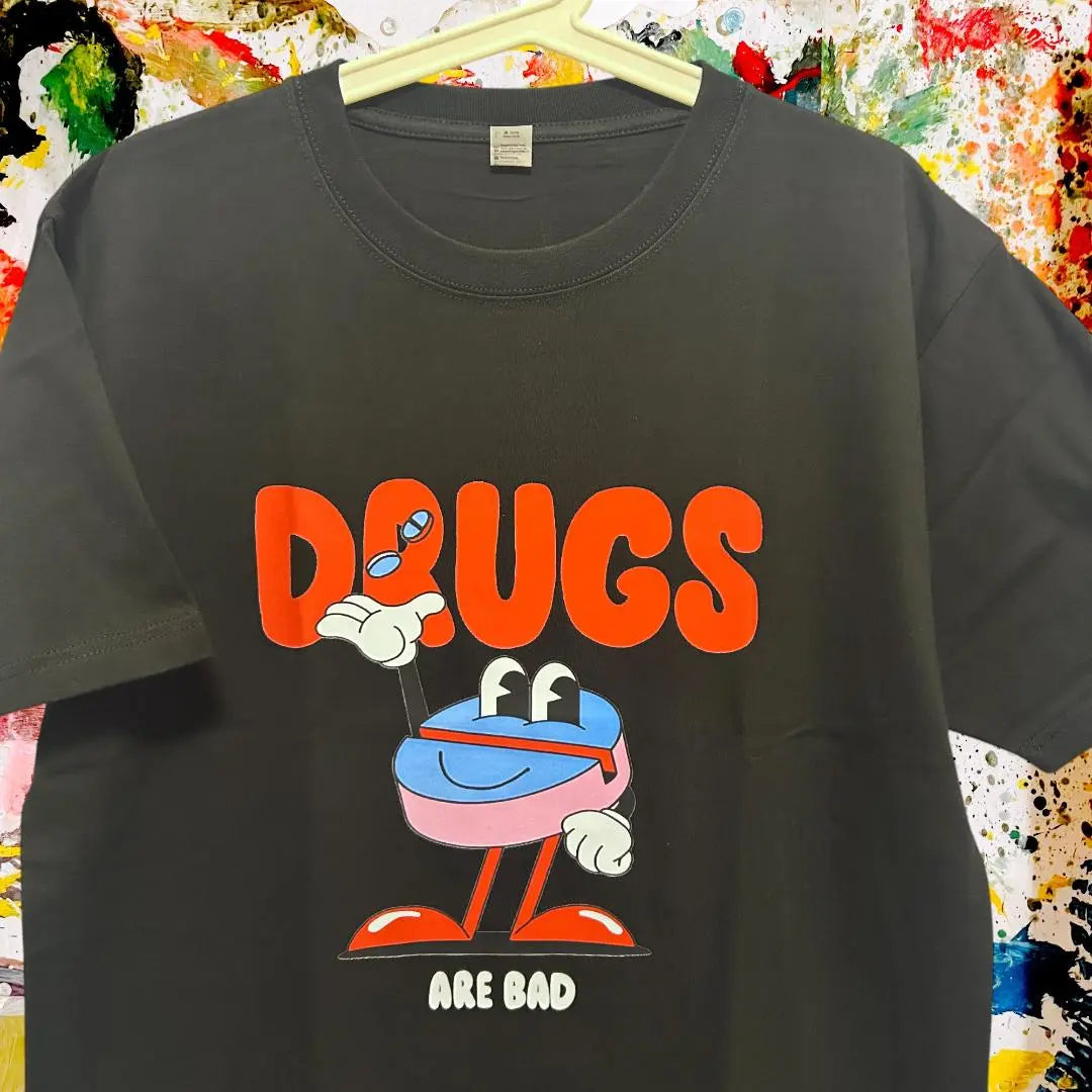 LOVE DRUGS Ripper Camiseta Manga Corta Hombre Nuevo | AMO LAS DROGAS リプリント Tシャツ 半袖 メンズ 新品