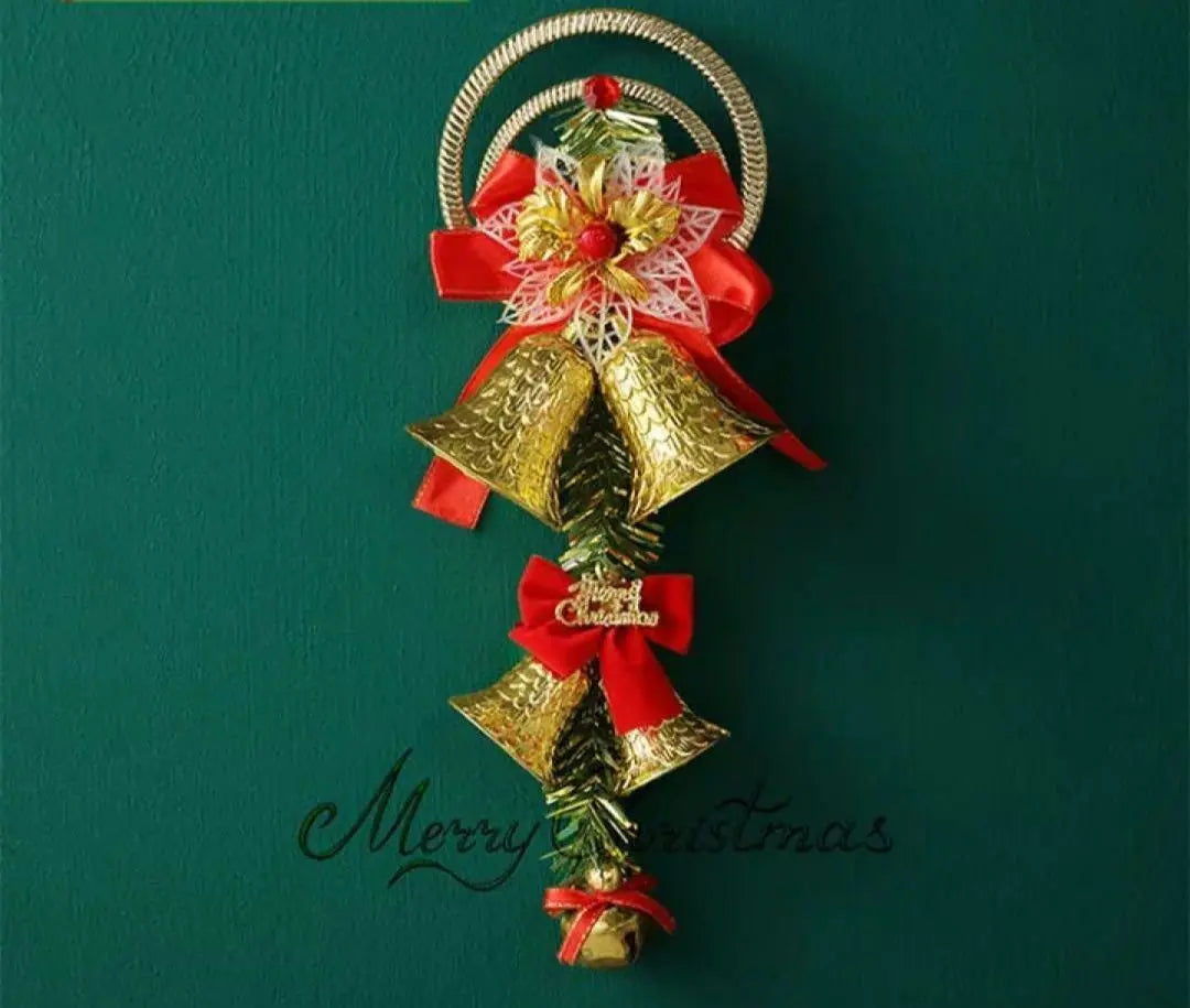 Christmas bell ornaments Christmas bell interior tree decoration