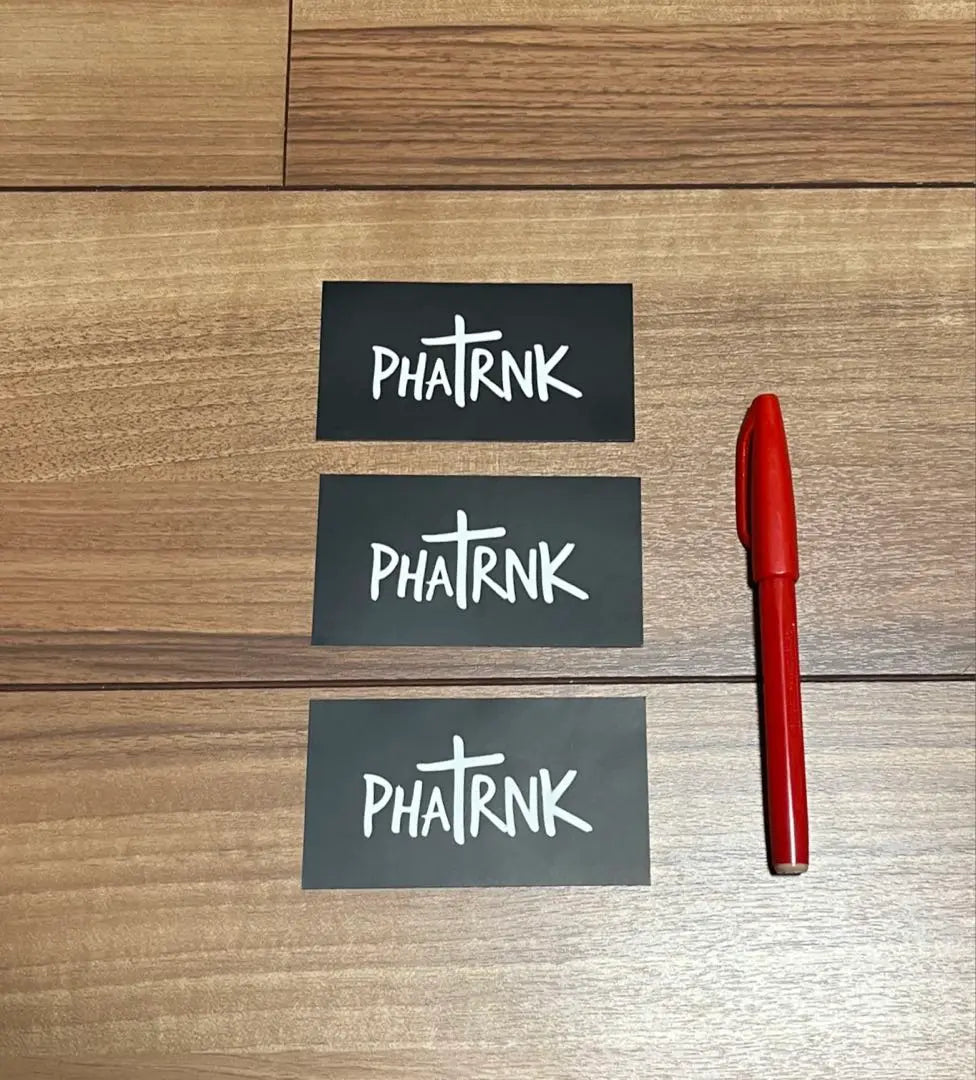 PHATRNK Fat Rank Small Sticker Sticker Set of 3