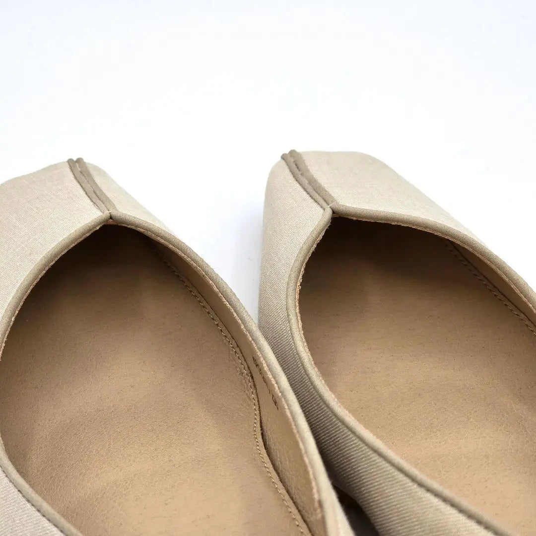 Unused grade [Randa] RANDA (23.5) Asymmetrical cut pumps Beige