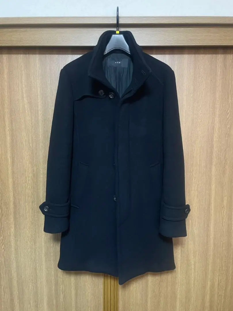 AKM stand collar coat junhashimoto