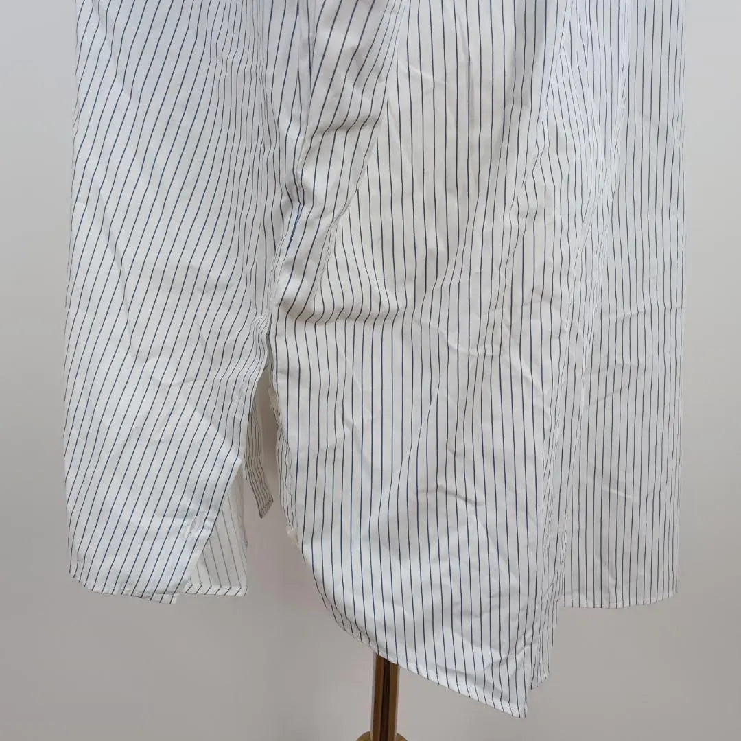 ★ Beautiful goods ★ ZARA Long sleeve cutter shirt shirt striped pattern men's simple