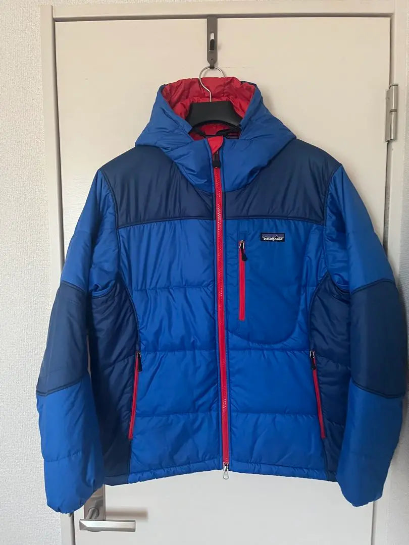 patagonia das parka S blue/red