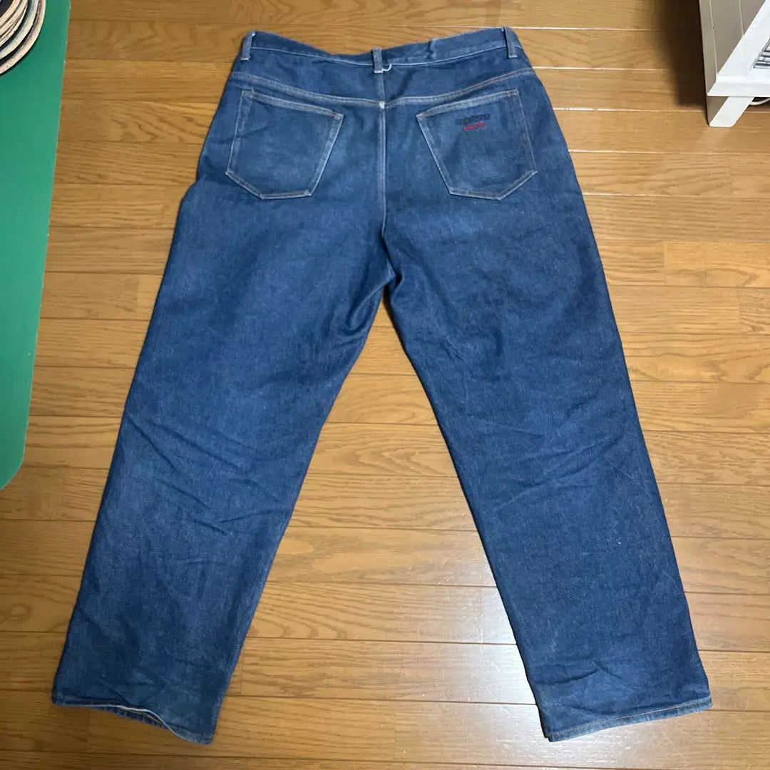 Supreme 22FW baggy jean Rigid Indigo 34