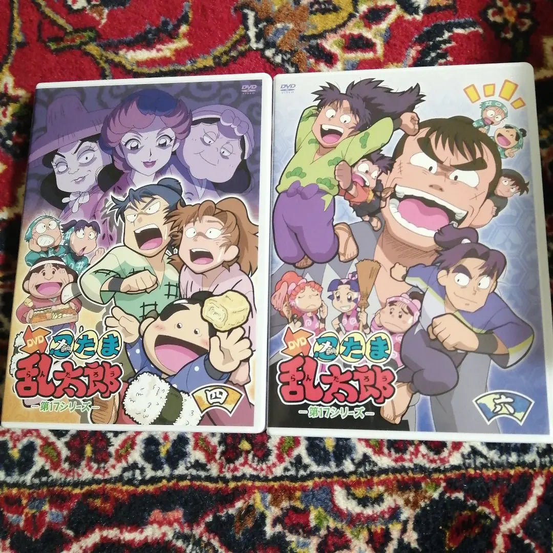 Nintama Rantaro DVD set de 10 piezas, versión celular