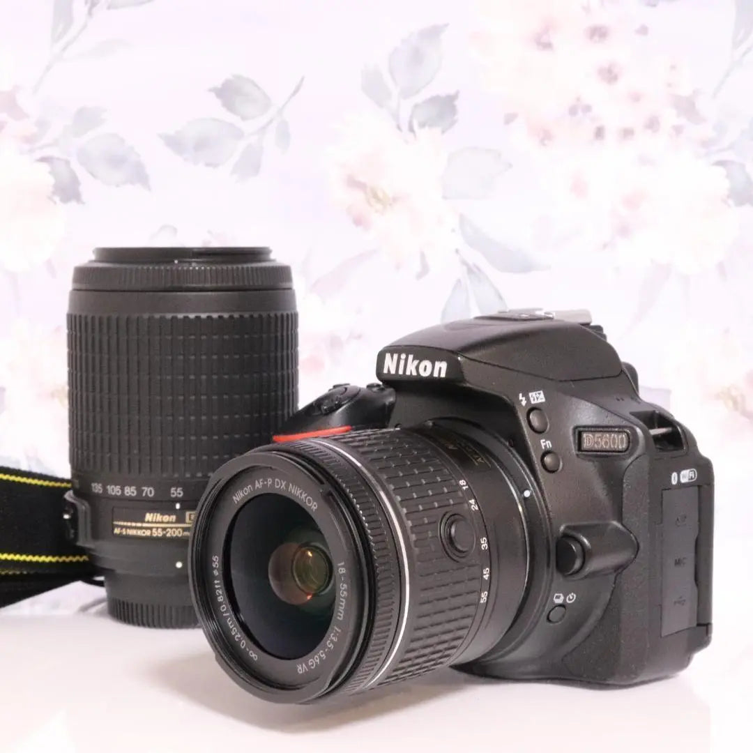 High-performance and high-quality, very popular SLR ☆ Smartphone transfer OK ♪ Nikon D5600 ♡