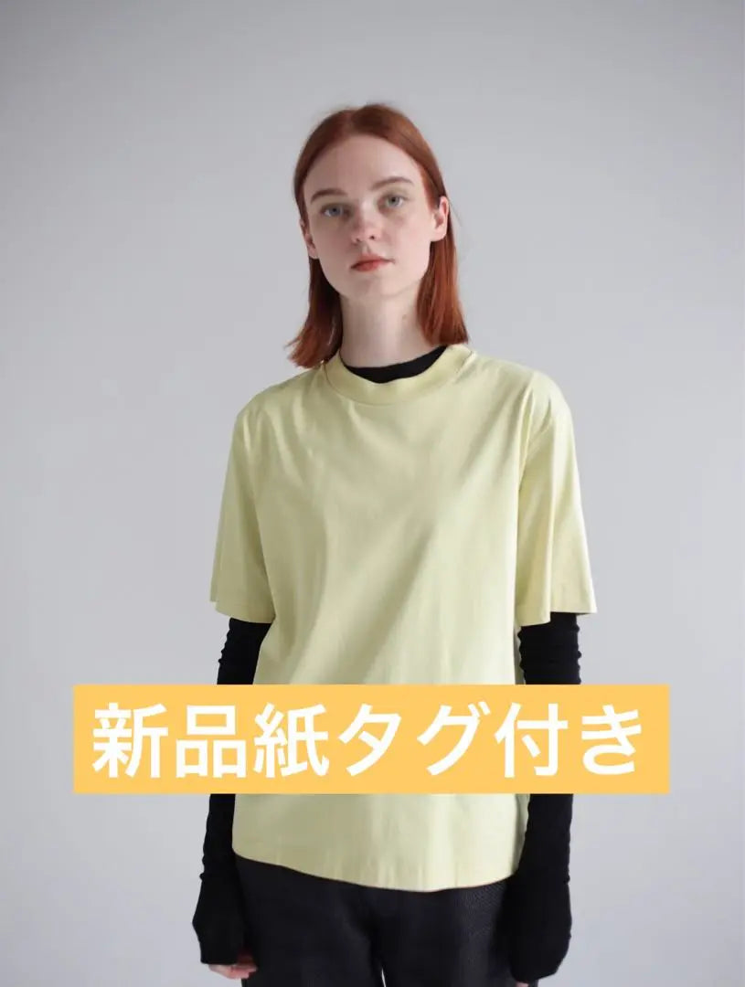 Acuario nueva etiqueta de papel con etiqueta ⭐️ Llegó Honda Tsubasa Rena Takeshita ⭐️ Hecho en Japón ❗️ Camiseta de algodón orgánico | オーラリー新品紙タグ付き⭐️本田翼竹下玲奈着⭐️日本製❗️オーガニックコットンTシャツ