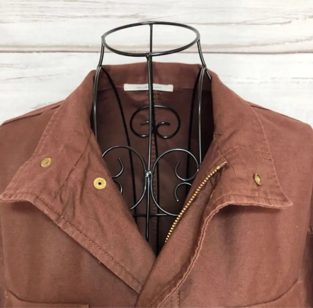 Gallarda Garante Military Jacket Spring Coat Brown F