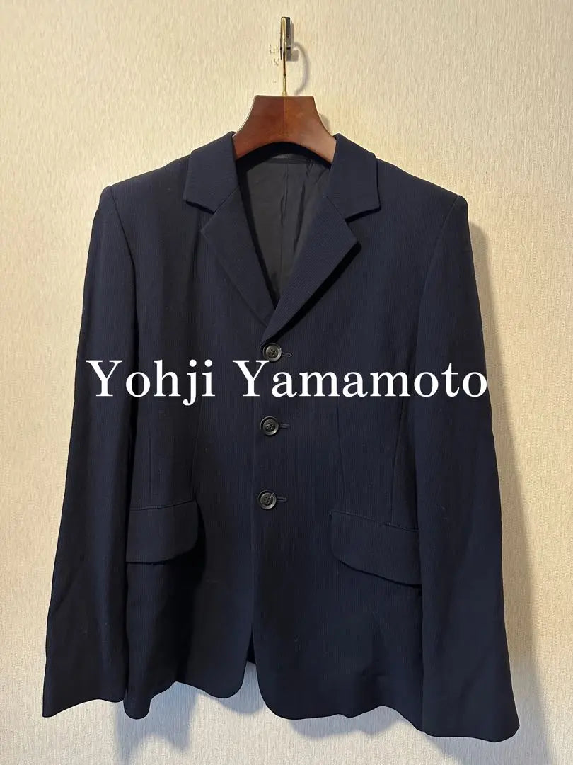 Yohji Yamamoto Wool Tailored Jacket | Yohji Yamamoto Wool Tailored Jacket