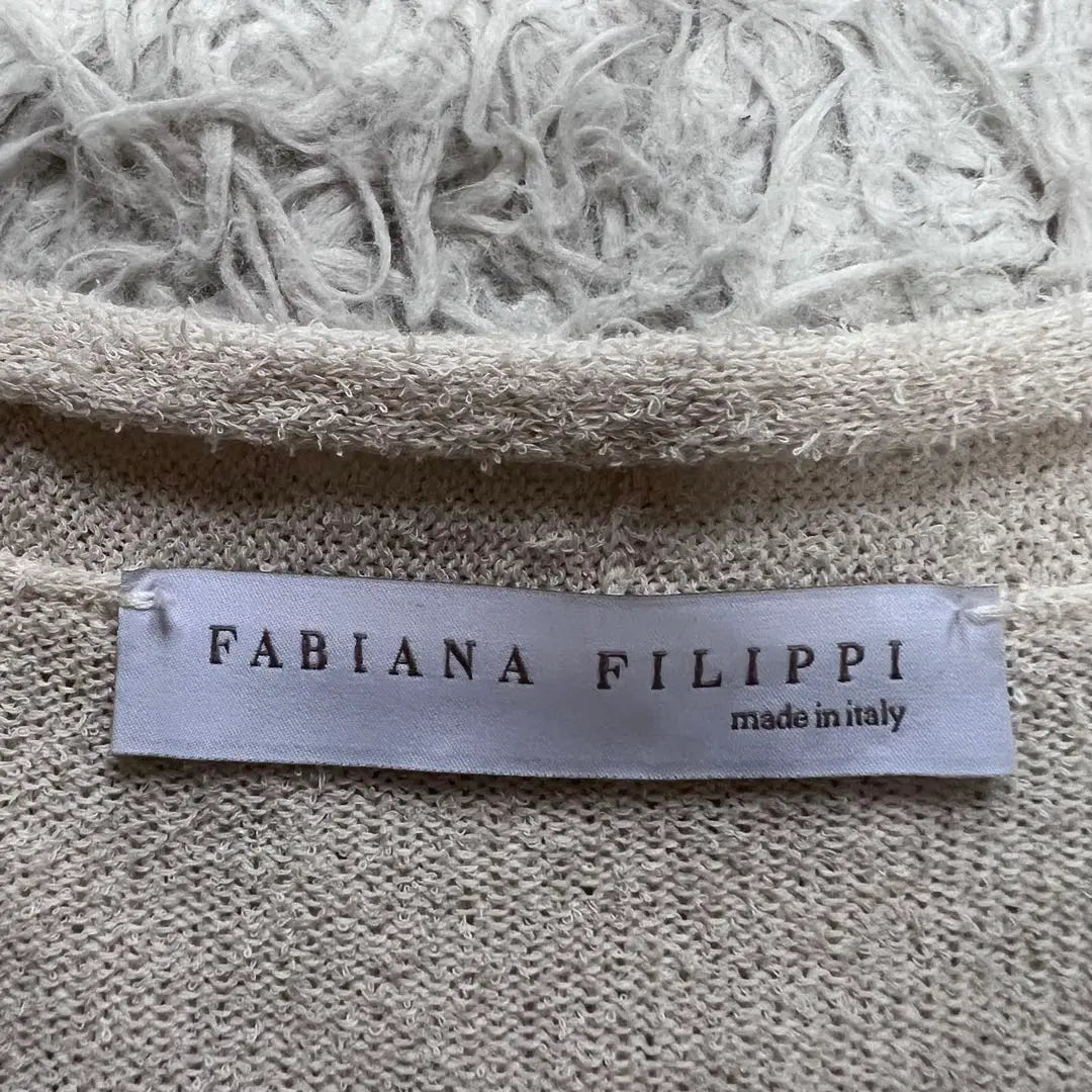 Beautiful condition FABIANA FILIPPI Cardigan Knit Cotton XS