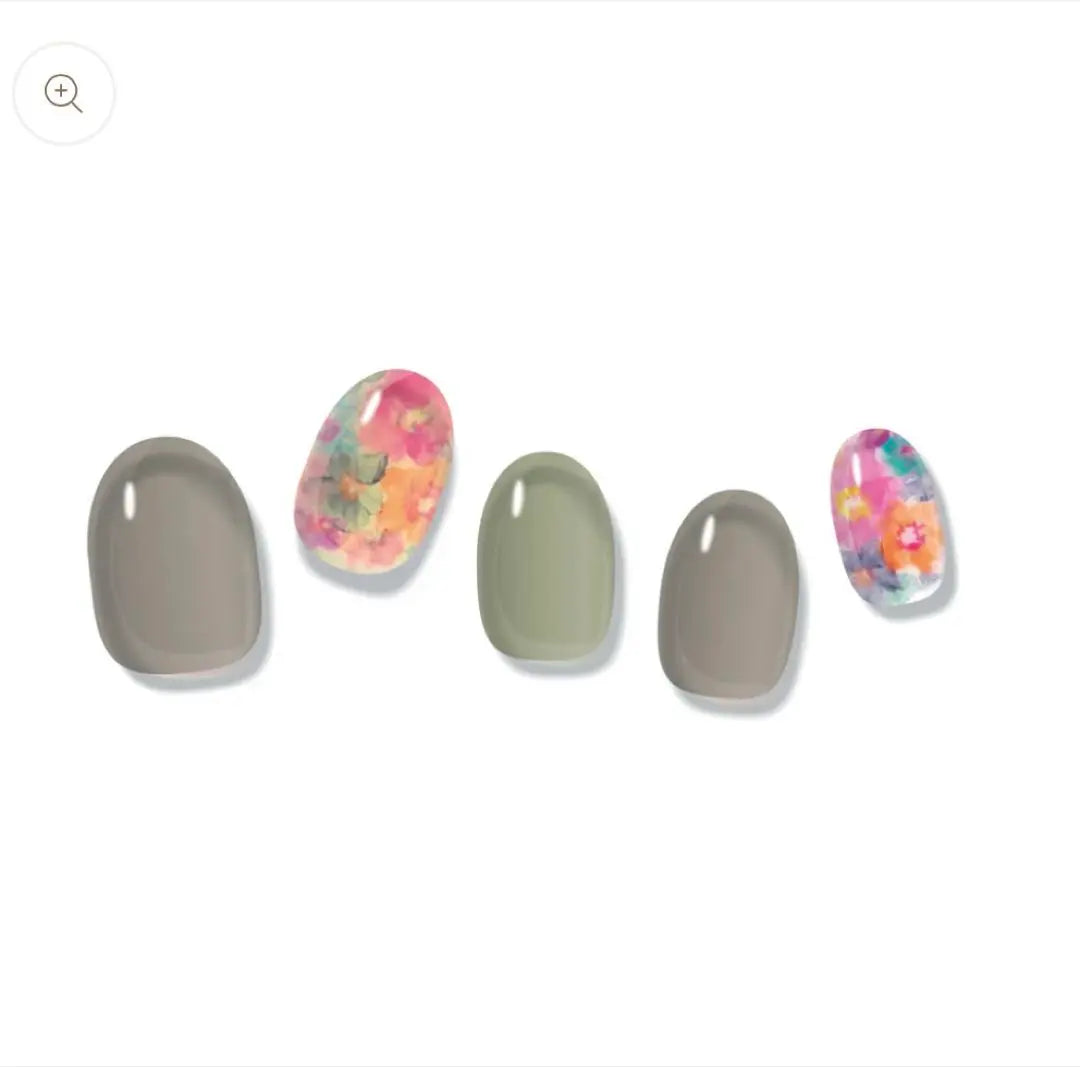 [New] esshimo Film Gel Nail Set 28 pieces Esshimo