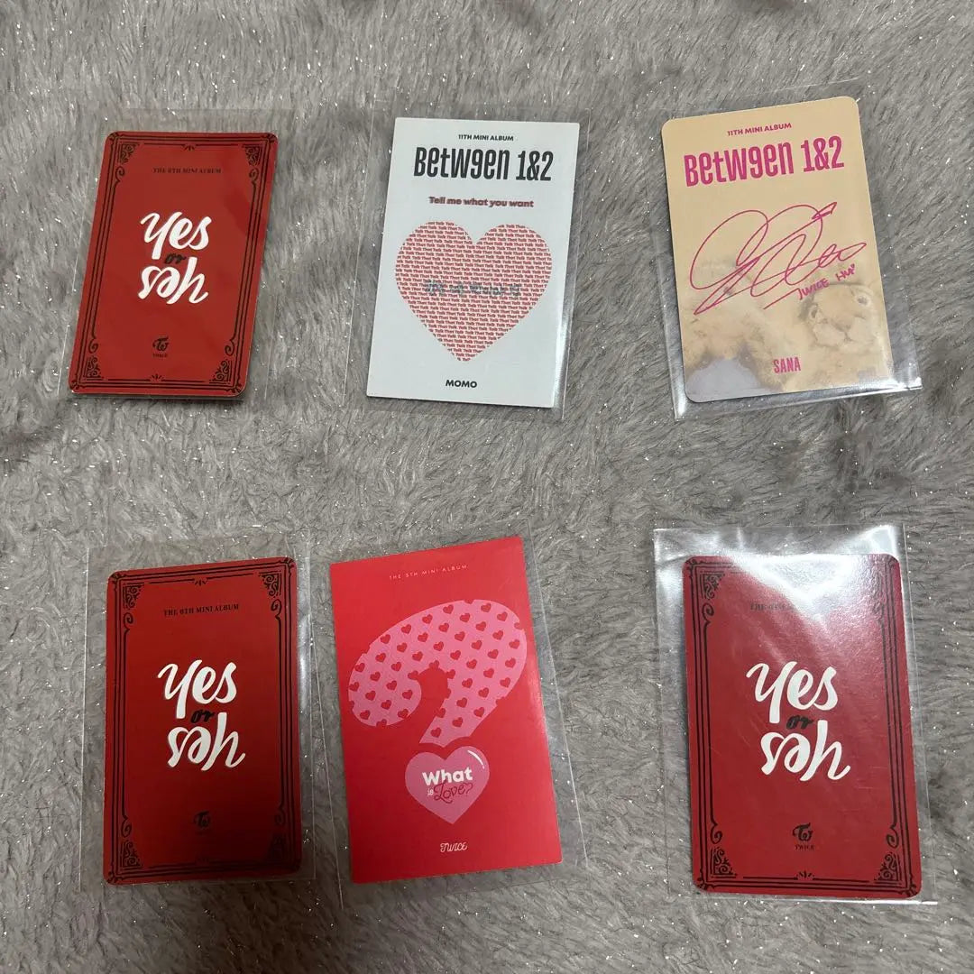 Juego de 6 tarjetas de talentos del K-POP