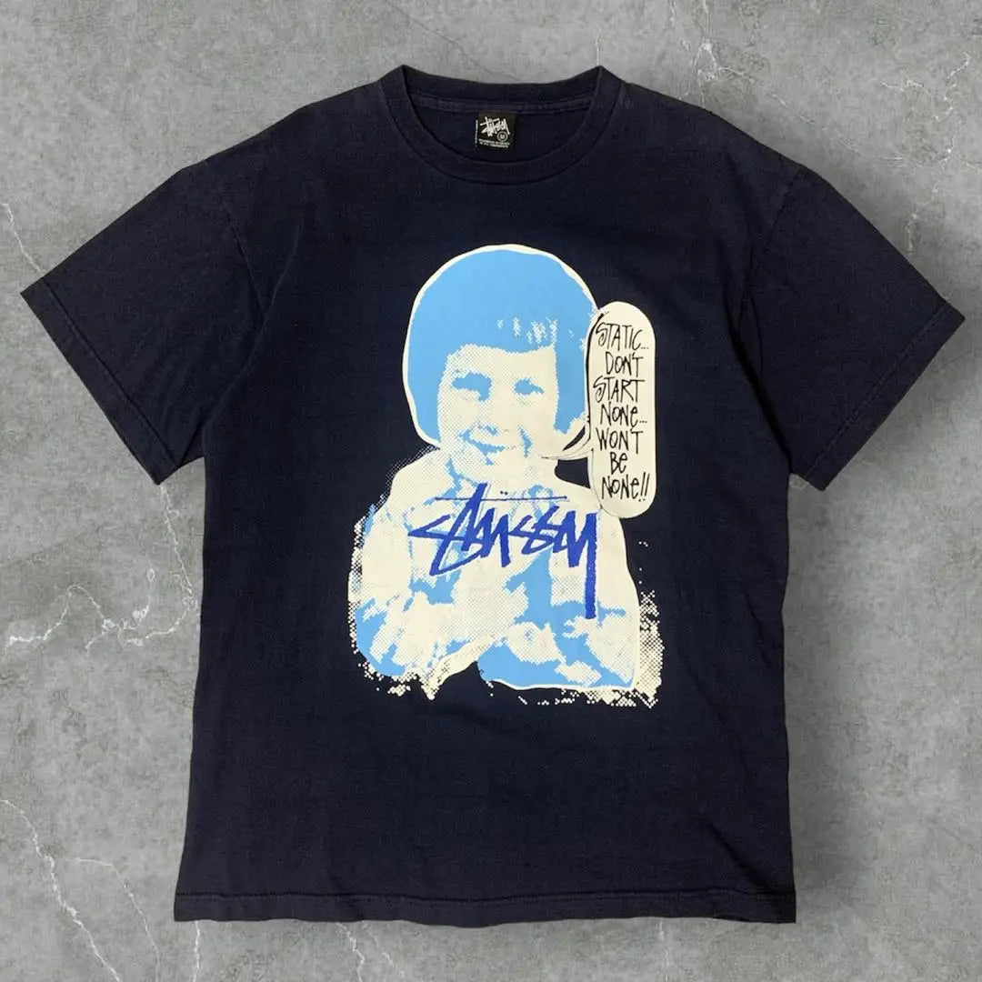 [Popular/Rare] Stussy Old Stussy Kids Girl Photo Pretty T-shirt