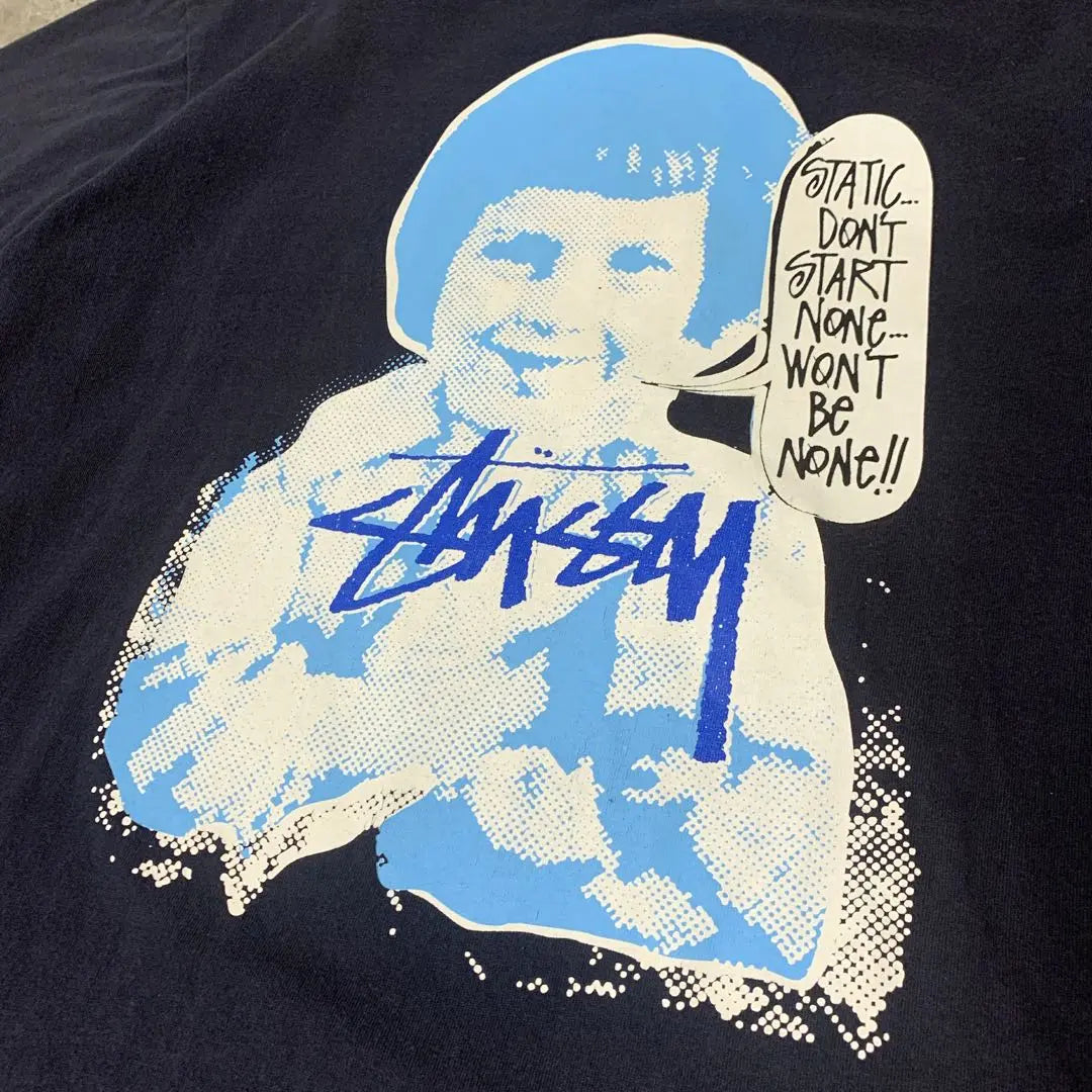 [Popular/Rare] Stussy Old Stussy Kids Girl Photo Pretty T-shirt