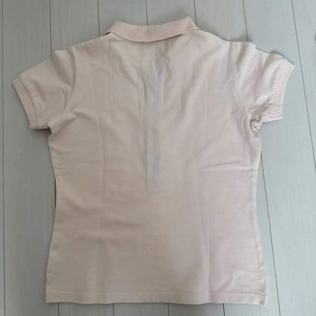 BURBERRY Polo Manga Corta Rosa Talla S | BURBERRY ピンク 半袖ポロシャツ サイズS