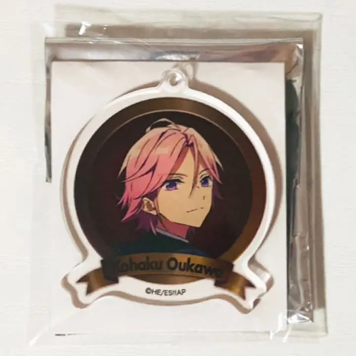 New ★ Ensemble Star [Sakuragawa Kohaku] Movie ★ Straw tag acrylic keychain