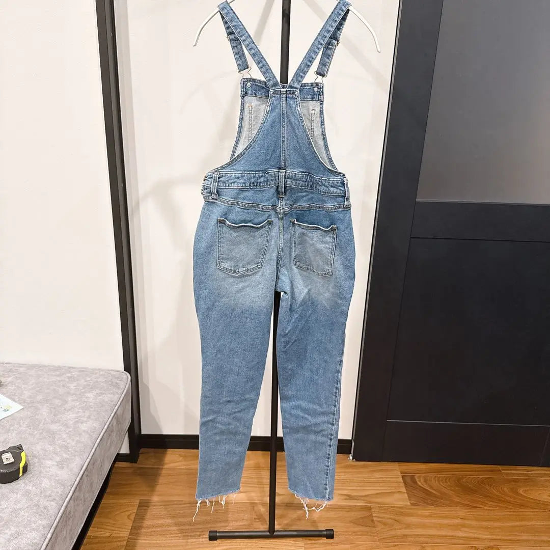 [Washed] Denim Overalls 0/25R Women's Overalls S | 【洗濯済】 デニム サロペット 0/25R レディース オーバーオール S