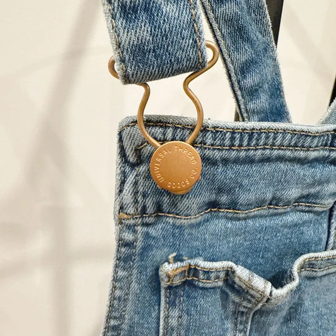 [Washed] Denim Overalls 0/25R Women's Overalls S | 【洗濯済】 デニム サロペット 0/25R レディース オーバーオール S