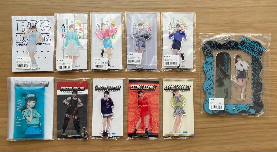 Angerme Goto Hana FSK Acrylic Stand Keychain Set of 30