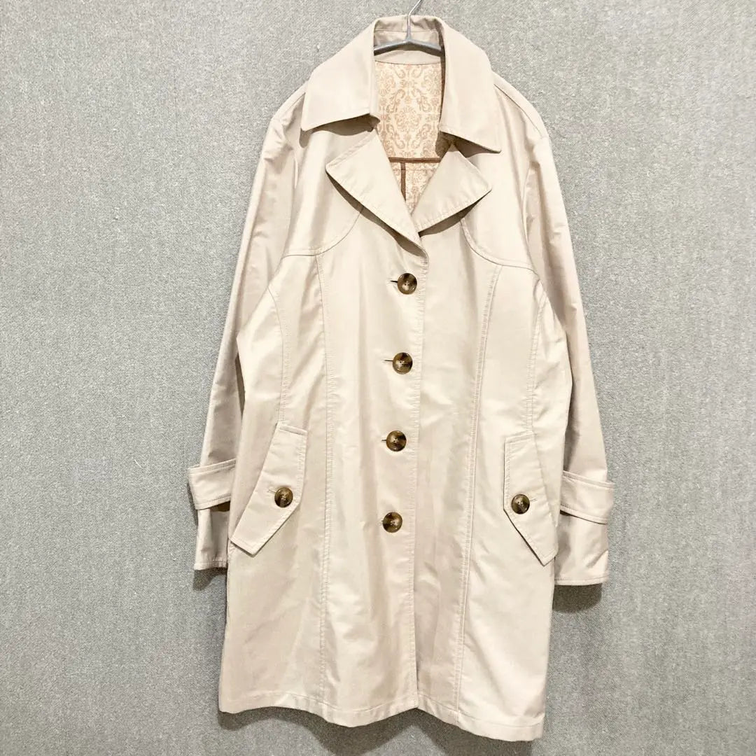 Good condition ✦AllerBien Spring Coat 3L Beige Trench Long