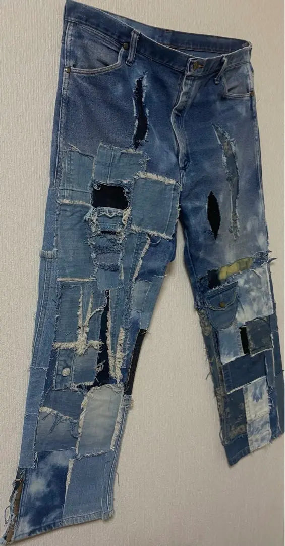 [VIVA Style] patchwork remake denim