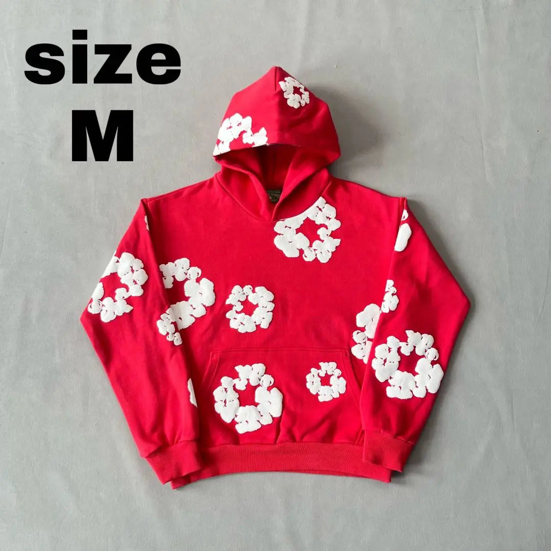 DENIM TEARS (Red) Hoodie M size