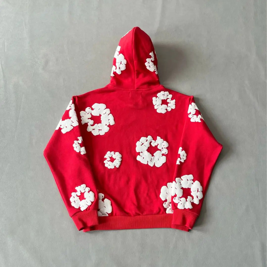 Sudadera con capucha DENIM TEARS (roja) talla M