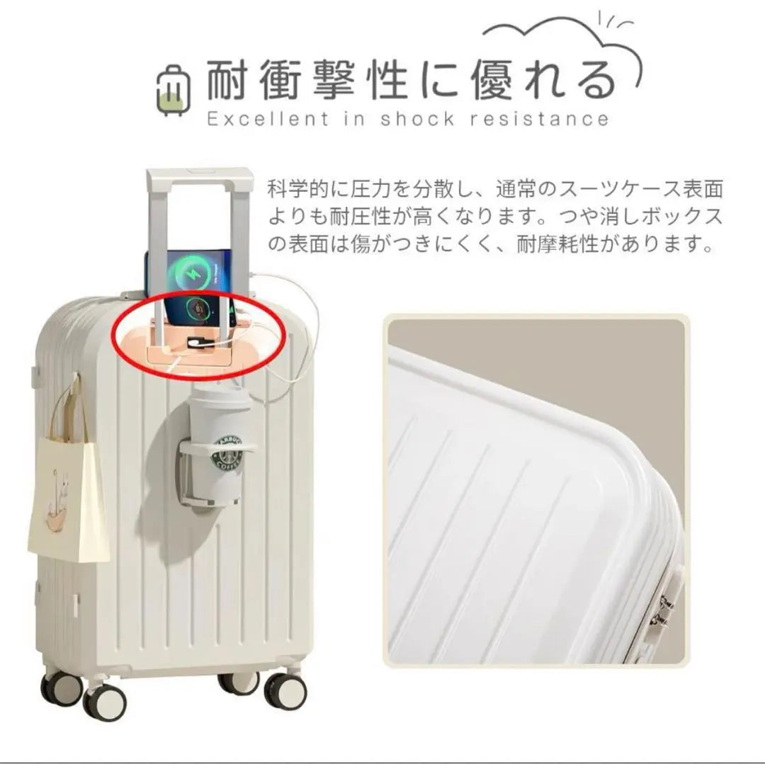 Suitcase Carry Case M Size Multifunctional Suitcase Ultra-lightweight Large Capacity 60L