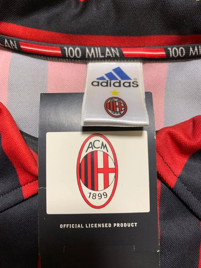 AC Milan Mardini Nueva etiqueta sin usar ADIDAS 100th Anniversary Uniform | ACミラン マルディーニ 新品未使用タグ付き adidas100周年ユニフォーム