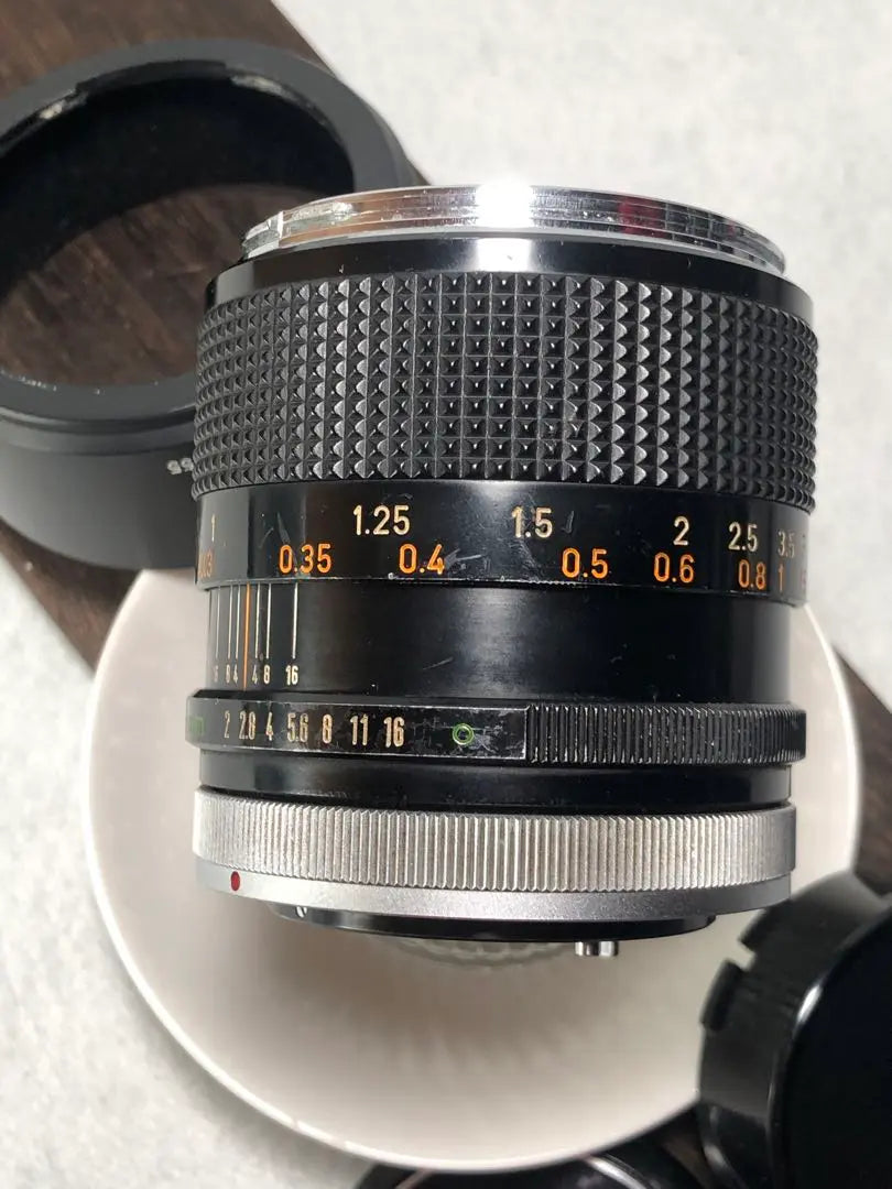 Rare Canon FD 35mm f2 concave O-mark lens