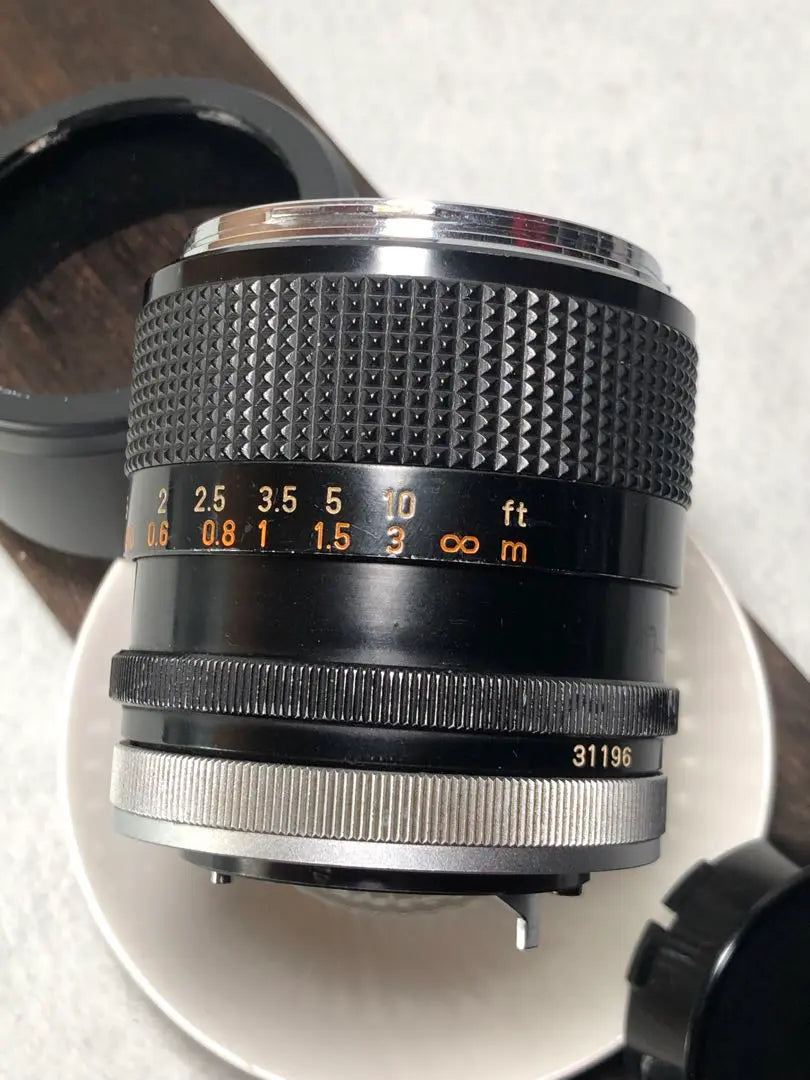 Rare Canon FD 35mm f2 concave O-mark lens