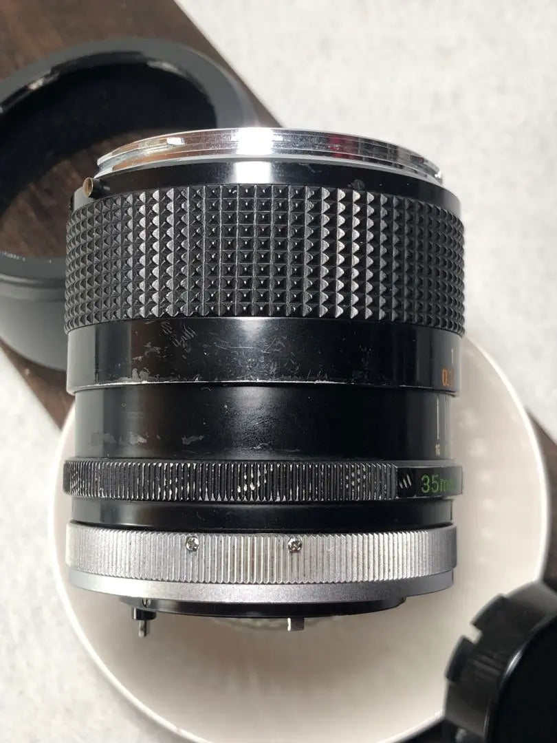 Rare Canon FD 35mm f2 concave O-mark lens