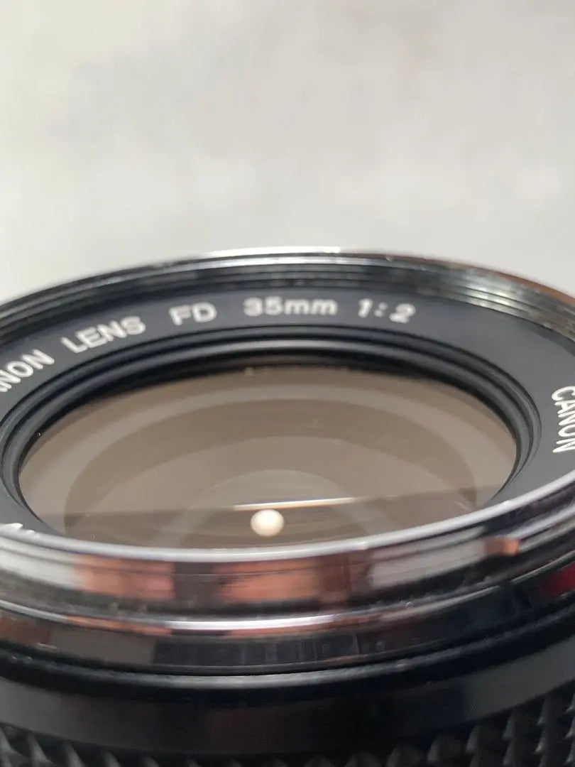 Rare Canon FD 35mm f2 concave O-mark lens