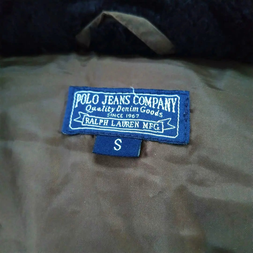 Polo Jeans Company Ralph Lauren Long Down Coat Khaki Patch | ポロジーンズカンパニー ラルフローレン ロング丈ダウンコート カーキ　ワッペン