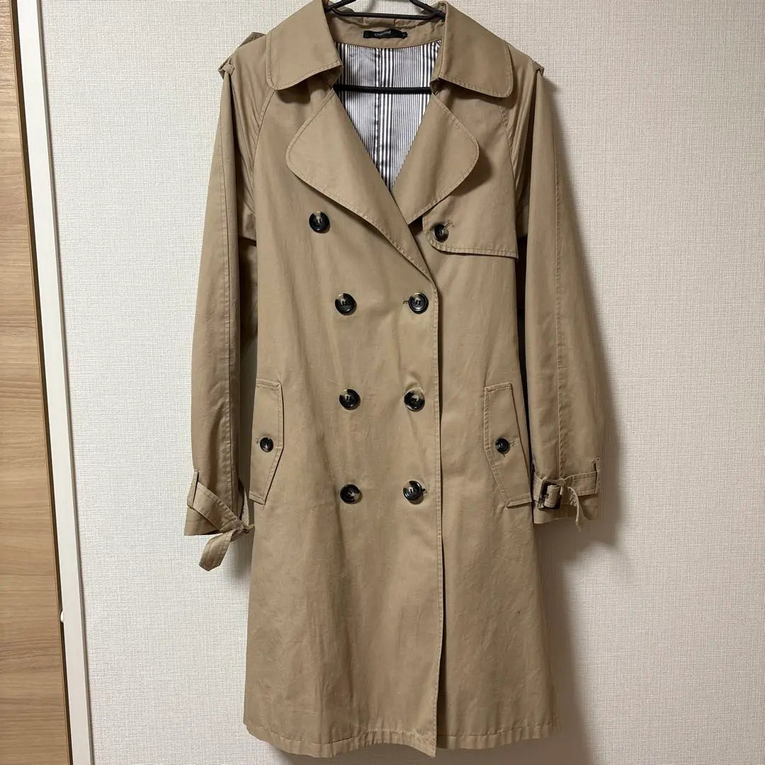 Discoat Beige Trench Coat L